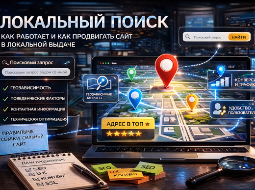 Локальный поиск: как работает и как продвигать сайт в локальной выдаче