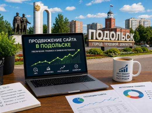 Продвижение сайта в Подольске