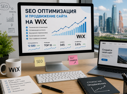 SEO оптимизация и продвижение сайта на WIX