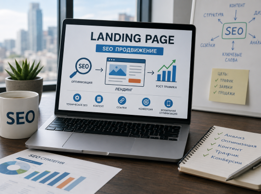 SEO-продвижение лендинга: как вывести одностраничный сайт в ТОП поисковых систем