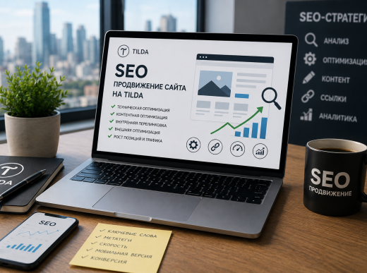 SEO-продвижение сайта на Tilda в Москве — оптимизация и вывод сайта в ТОП поисковых систем