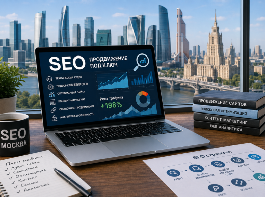 SEO-продвижение сайтов под ключ в Москве
